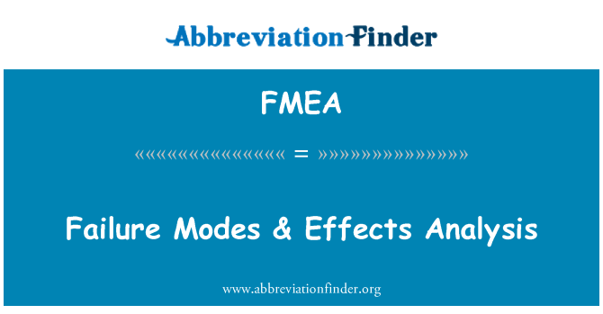 FMEA: Atteices režīmiem & ietekmes analīze
