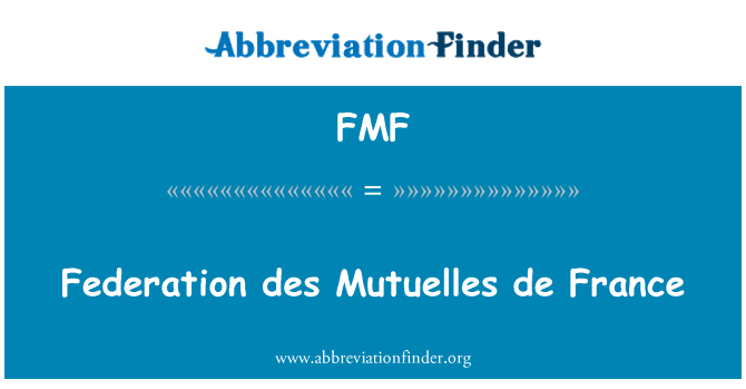 FMF: Federacijos des nariams de France