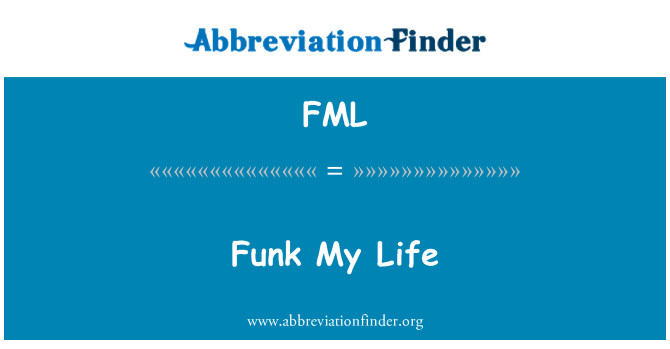 FML: 펑크 내 인생