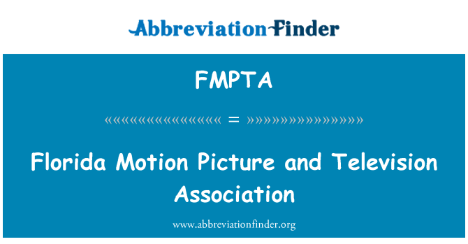 FMPTA: Florid mosyon foto ak asosyasyon televizyon