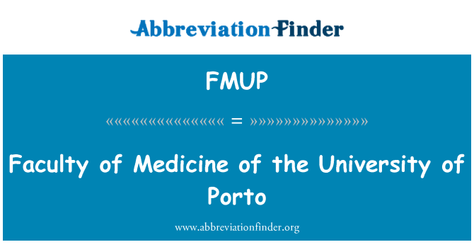 FMUP: Porto Ülikooli Arstiteaduskond