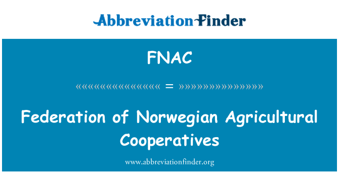 FNAC: Federació de Cooperatives agràries noruecs