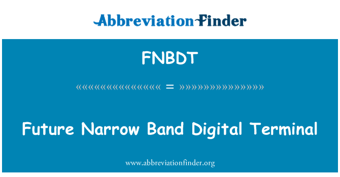 FNBDT: Èminal Digital bann ti tan kap vini