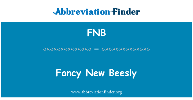 FNB: Фантазия нова Beesly