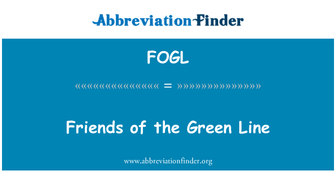 FOGL: Amics de la línia verda