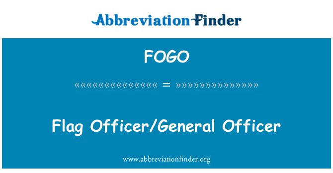 FOGO: Karoga Officer/vispārējo policists