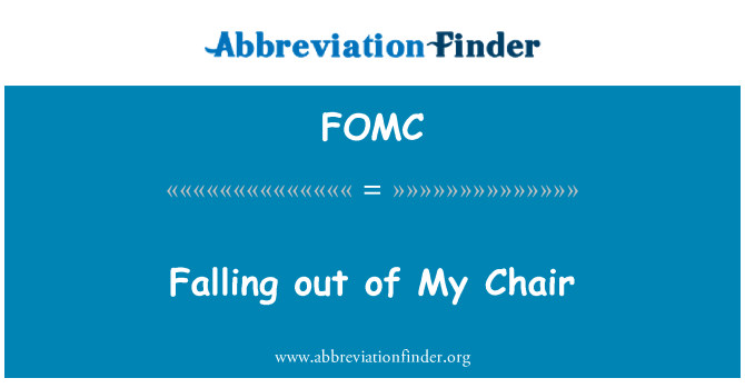 FOMC: Benim sandalyeden düşen
