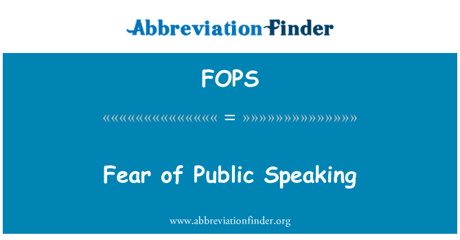 FOPS: Pè de S' piblik