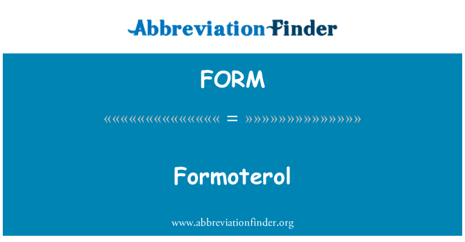 FORM: Formoterol