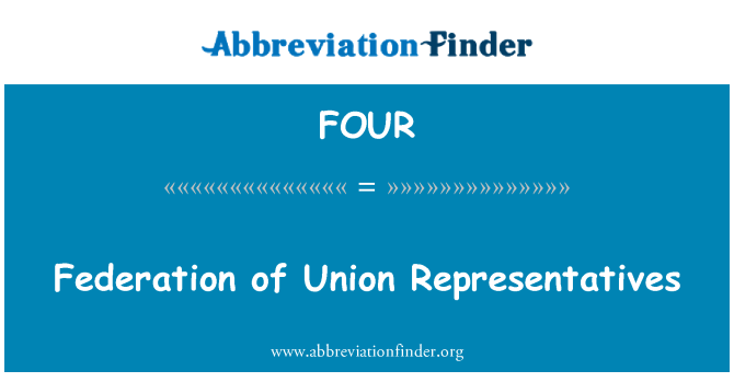 FOUR: Federāciju Savienības pārstāvjiem