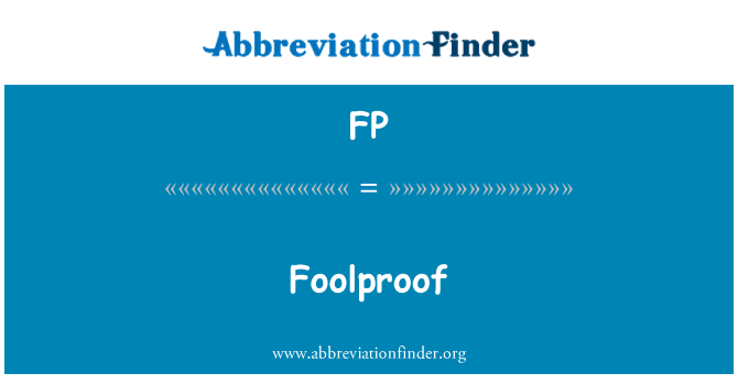 FP: Popolnoma varen