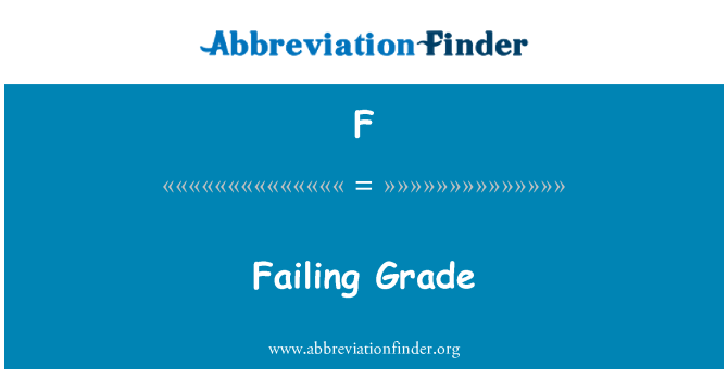 F: Fin-nuqqas ta ' grad