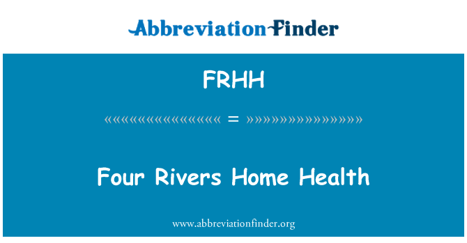 FRHH: 4 つの川ホーム健康
