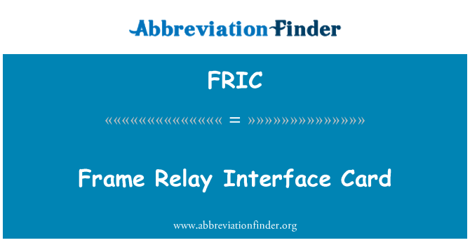 FRIC: Rāmja Relay Interface Card