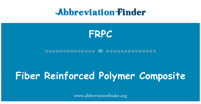 FRPC: Vláknitopryžové Polymer Composite