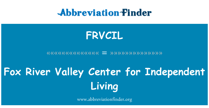 FRVCIL: Fox River Valley Center za samostojno življenje