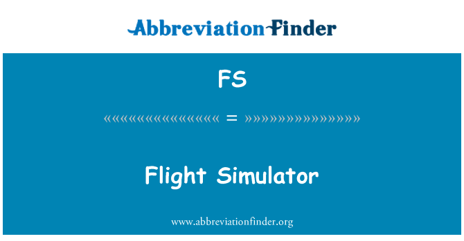 FS: Flight Simulator