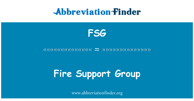 FSG: 火支助小組