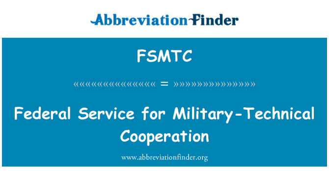 FSMTC: Sèvis federal pou militè yo nan teknik kòperasyon