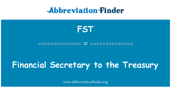 financial secretary vs treasurer