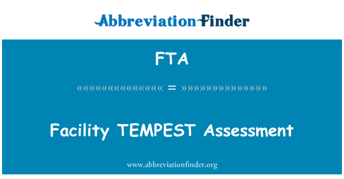 FTA: Instalación tempestad evaluación