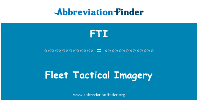 FTI: Flåden taktisk billedsprog