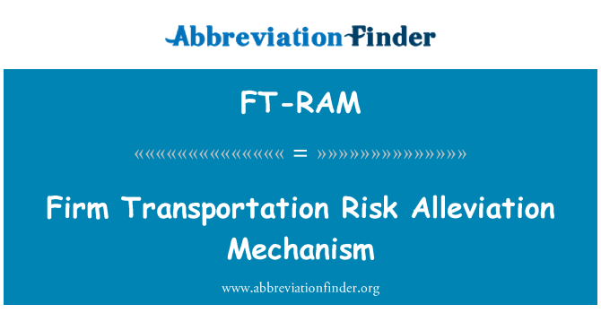 FT-RAM: Meccanismo di alleviamento del rischio di impresa di trasporto