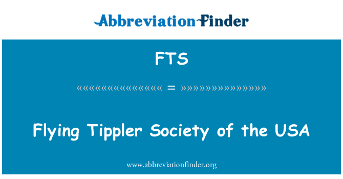 FTS: Flyvende Tippler samfund i USA