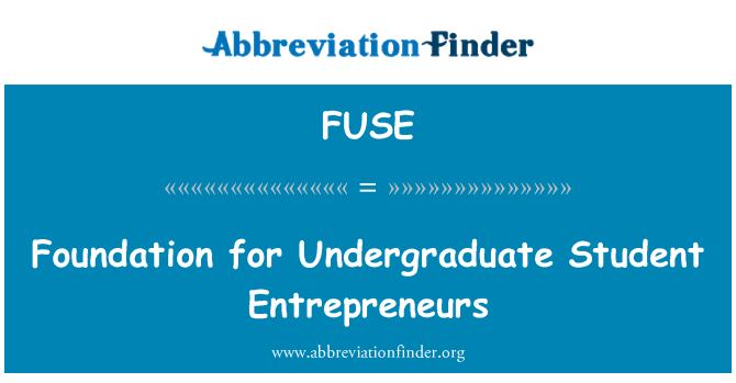 FUSE: Fondasyon pou elèv diplôme antreprenè
