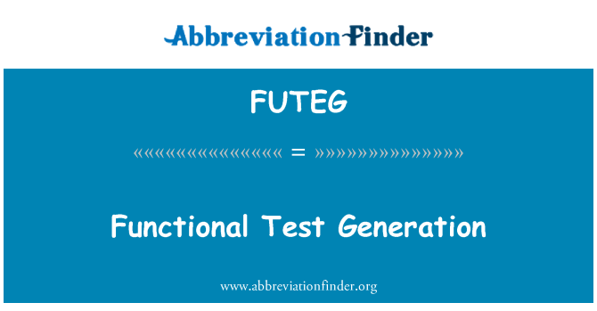 FUTEG: 기능 테스트 생성
