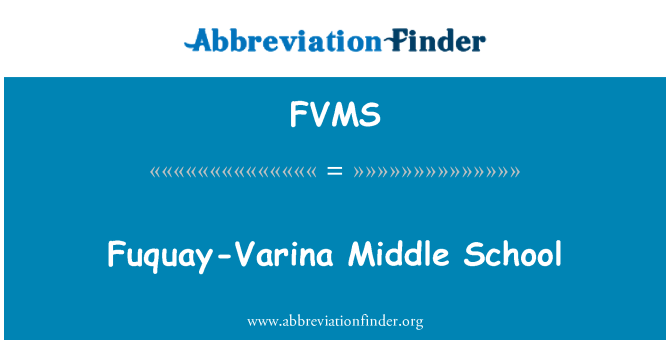 FVMS: Fuquay-Varina Middelbare School
