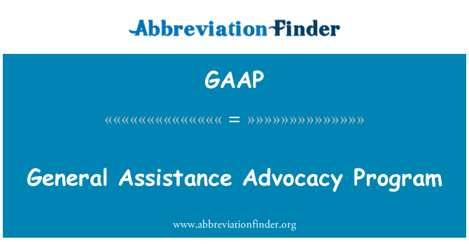 GAAP: Üldist abi propageerimise programm