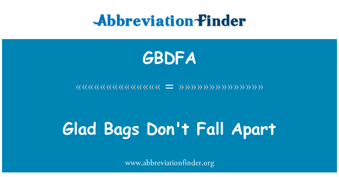 GBDFA: Sak fè fèt pa tonbe yon pati