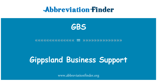 GBS: Gippsland-Business-Support