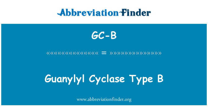 GC-B: Guanylyl Cyclase tüüp B