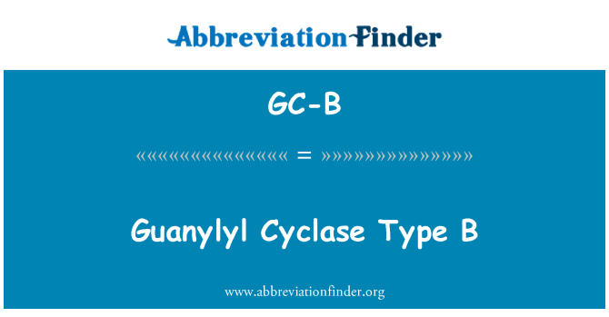 GC-B: Guanylyl Cyclase loại B