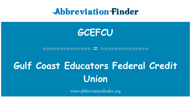 GCEFCU: Gòf litoral edikatè Federal kredi