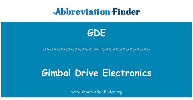 GDE: Gimbal berkendara elektronik