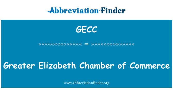 GECC: Chambre de Commerce du grand Elizabeth