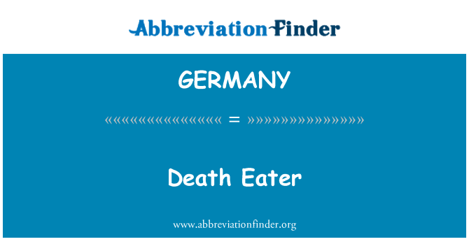 GERMANY: Anjèd mouri