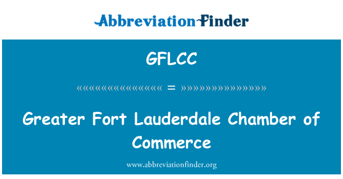 GFLCC: Greater Fort Lauderdale Industrie-und Handelskammer