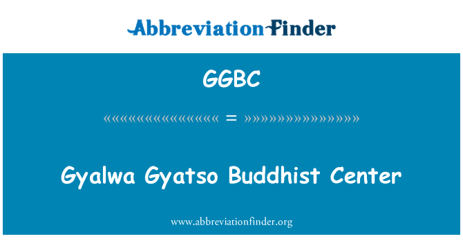 GGBC: Gyalwa Gyatso Buddhist Center