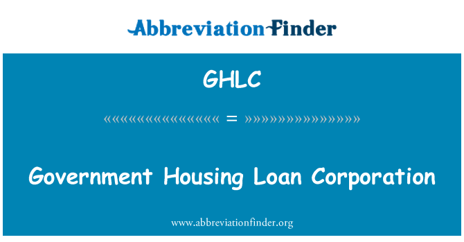 GHLC: Gouvènman an kay Prêt Corporation