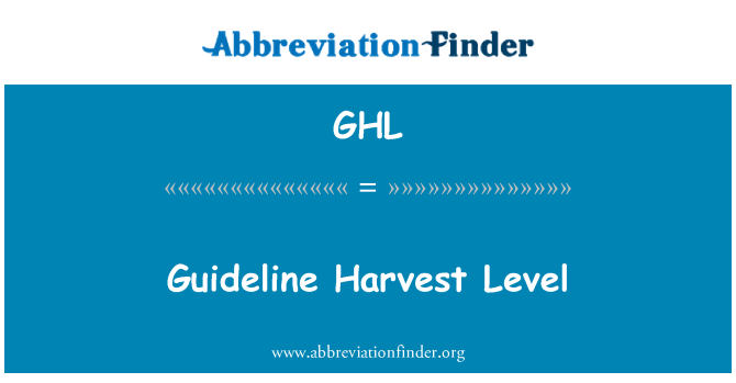 GHL: Orientation rekòt nivo