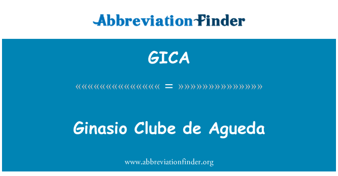 GICA: Ginasio Clube de Agueda