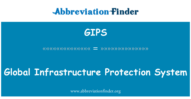 GIPS: מערכת ההגנה הגלובלית