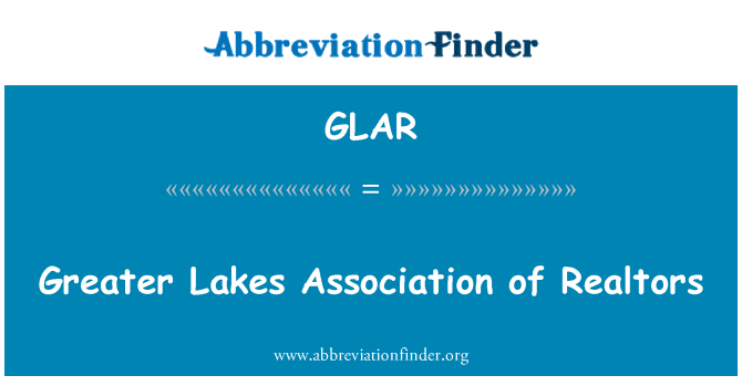 GLAR: Greater Lakes Association of Realtors