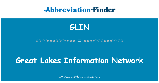 GLIN: 大湖區資訊網路
