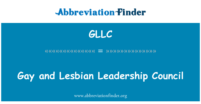 GLLC: المثليين والسحاقيات مجلس القيادة