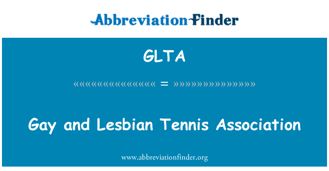 GLTA: Gėjų ir lesbiečių teniso asociacija